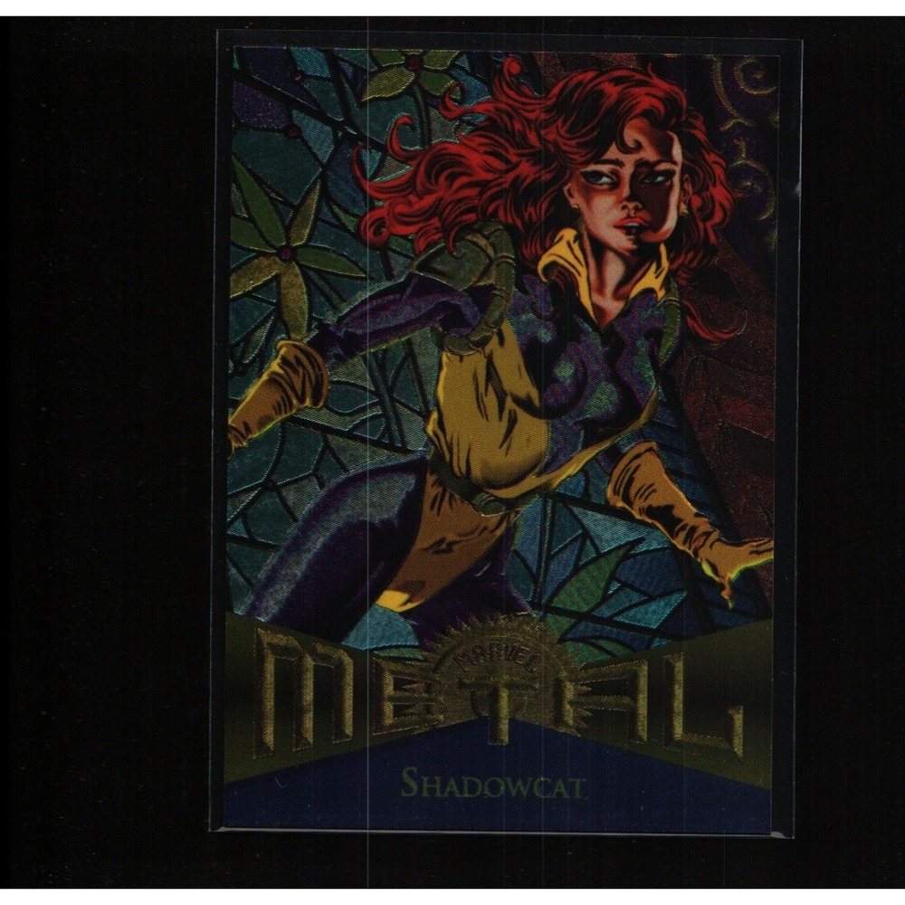 1995 Fleer Ultra X-Men All Chromium #28 Shadowcat GOLD SIGNATURE Kitty Pryde